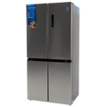 Midea MDRF632FIE28 Frost-Free Double Door Refrigerator – 632L, dark stainless steel – Lebanon